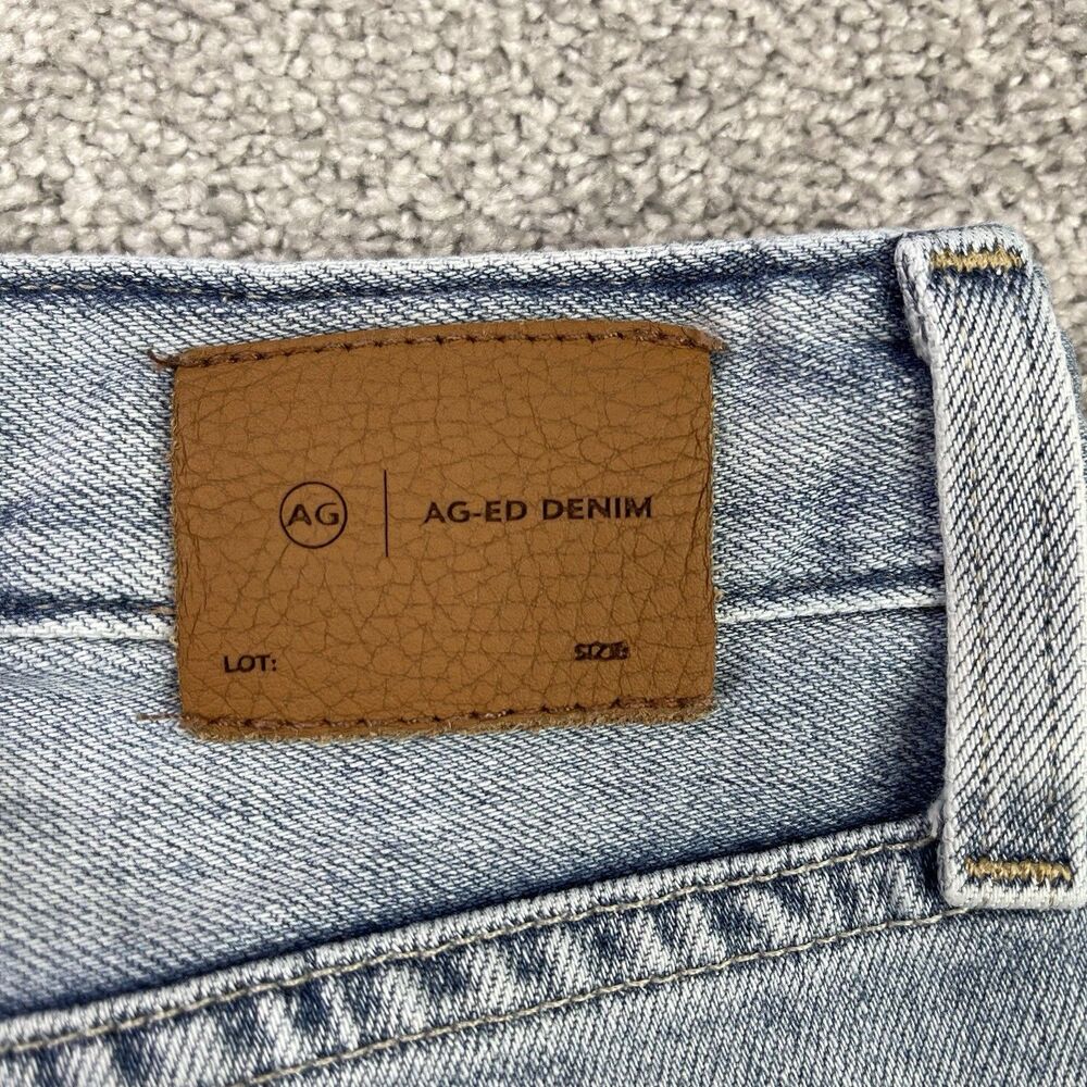 AG Adriano Goldschmied Jeans Womens 26 Blue Ex-Boyfriend Slim Slouchy Light Wash - Picture 6 of 15